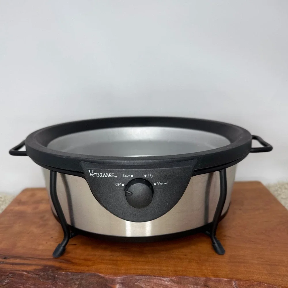 Rival Crock-Pot VersaWare 5Qt SC7500 Stoneware Slow Cooker Black
